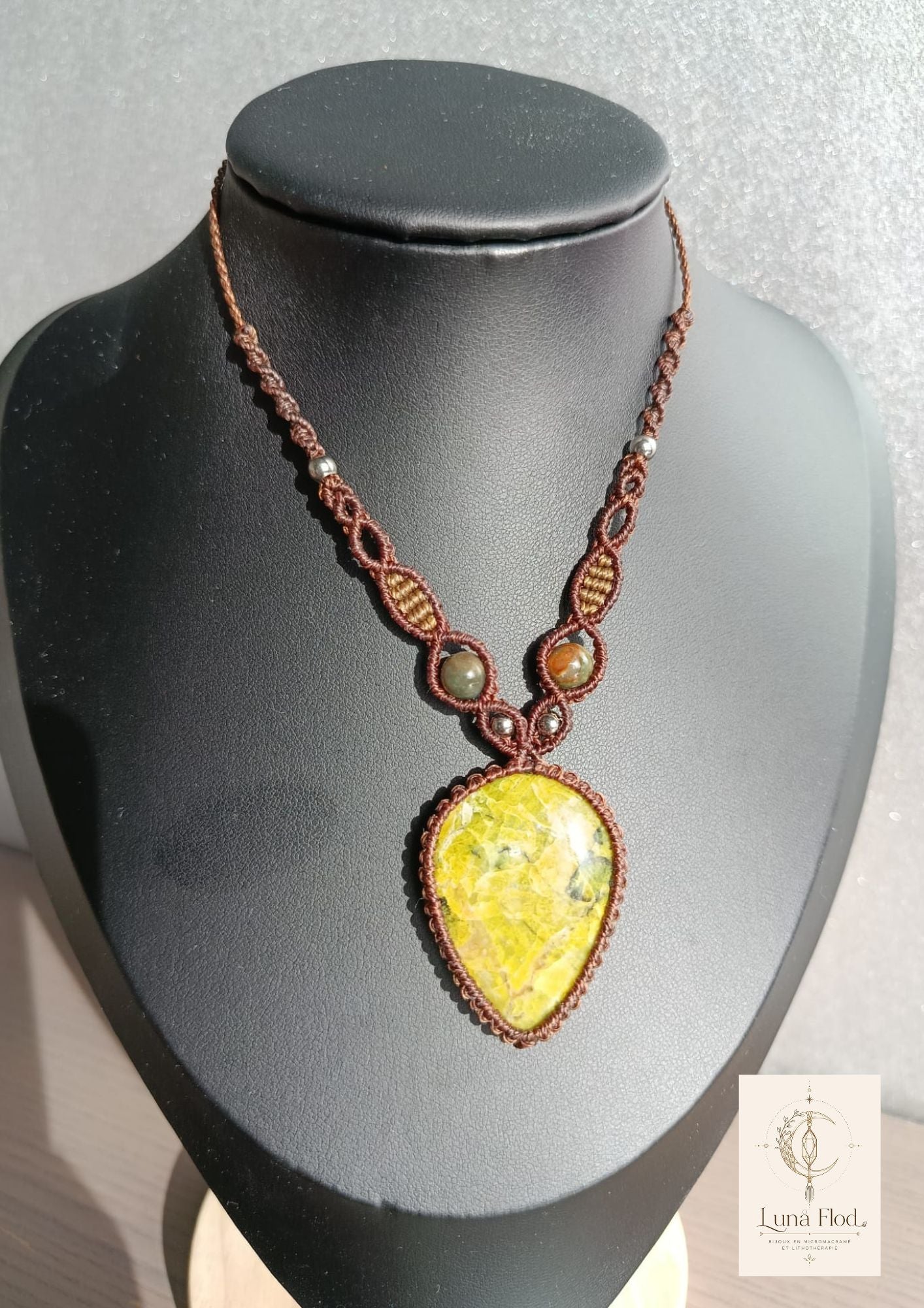 Collection "Bohème" Collier Orée de terre