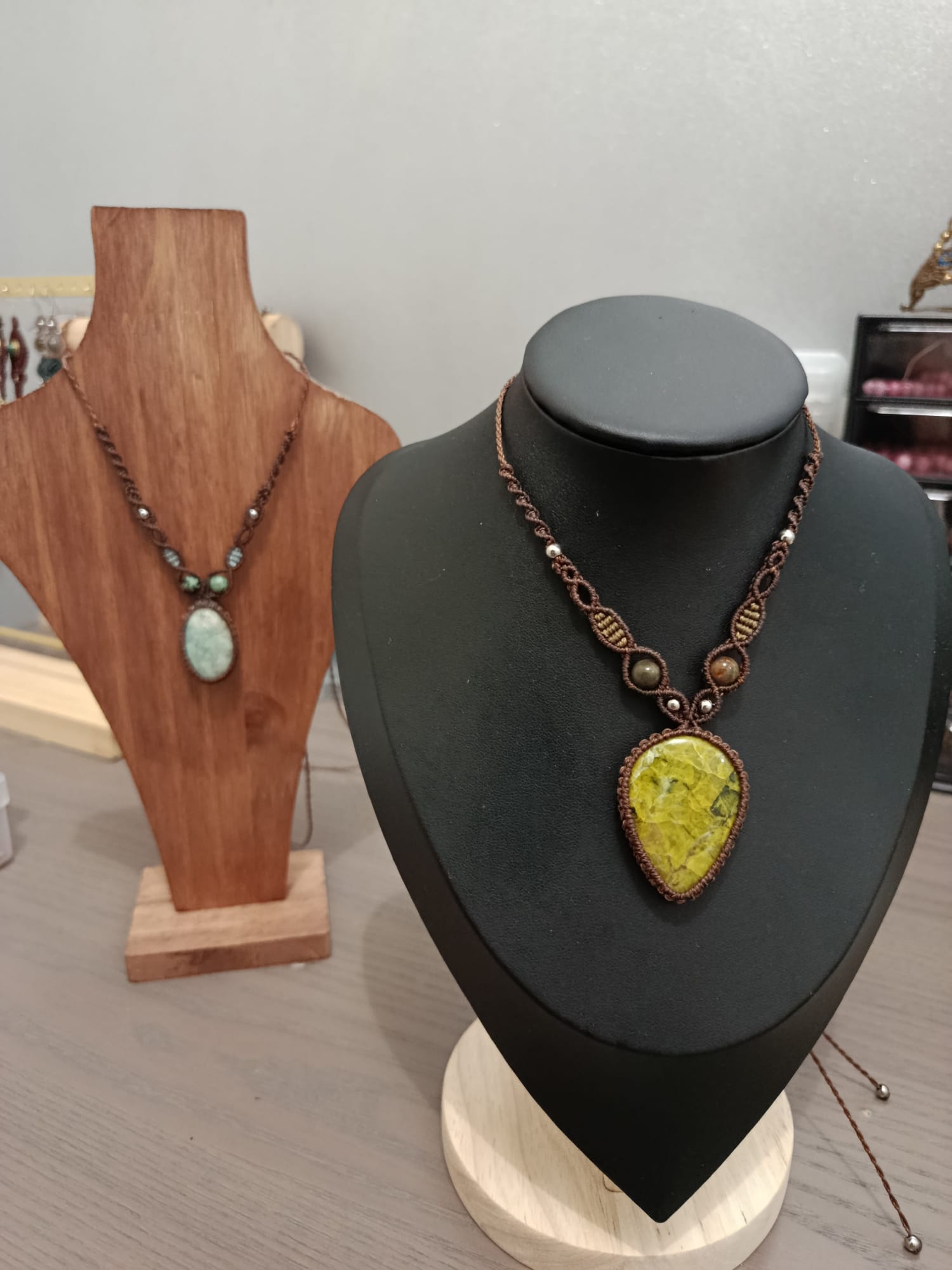 Collection "Bohème" Collier Orée de terre