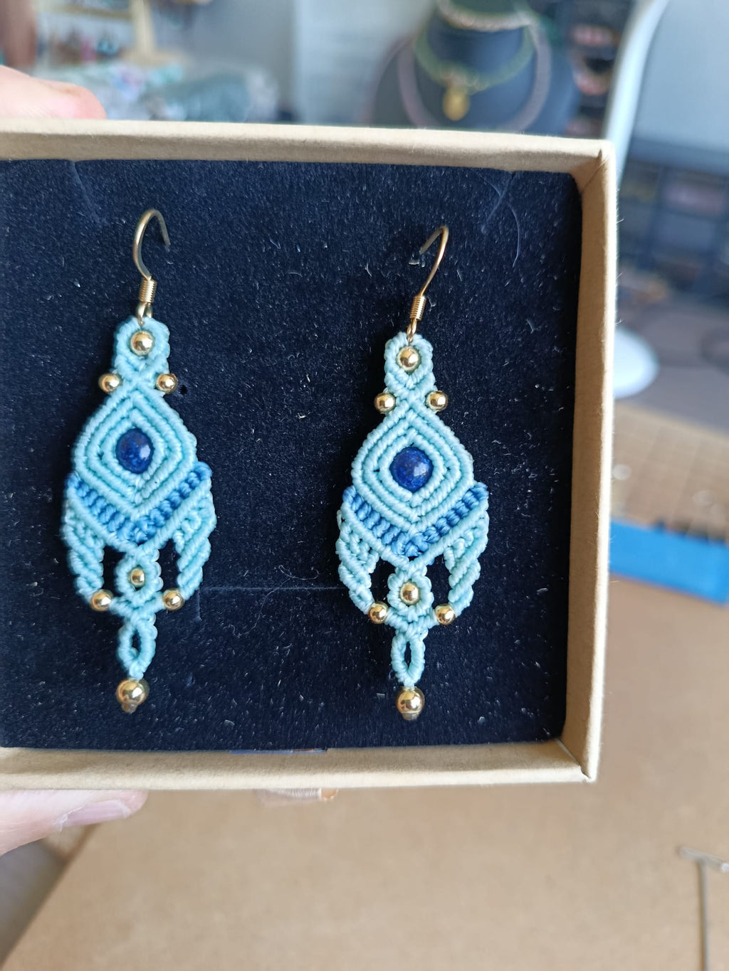 Boucles d'oreilles "Elégance Bohème"
